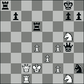 Weiß am Zuge. Matt in 5 Zügen