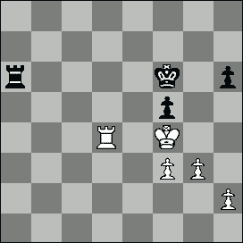 Schwarz am Zuge. Remis